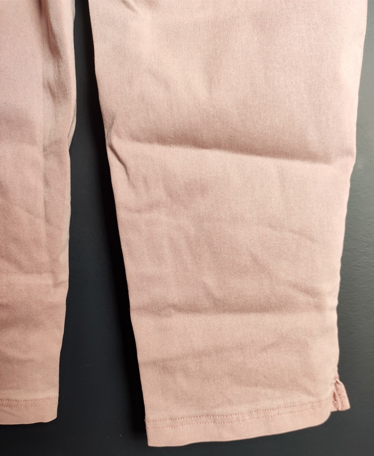 UP! Pink Pull On Crop Pants NWT Women’s Stretch Comfort Casual Trousers