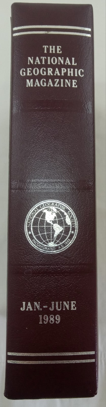 Nat Geo Magazines With Slipcover Jan To June 1989