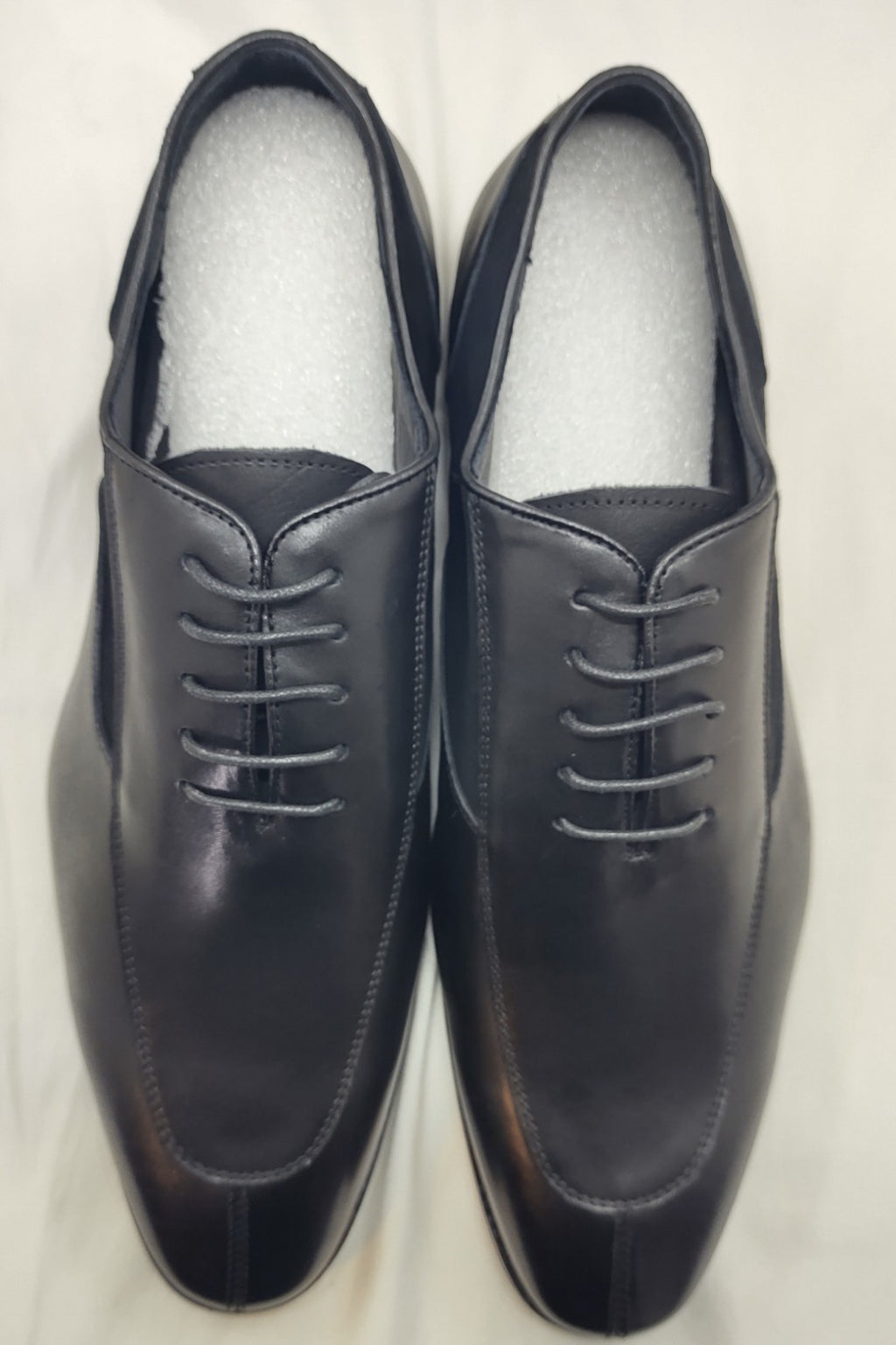 Snover Men’s Black Leather Oxford Dress Shoes Size 13 Lace-Up Formal NWT