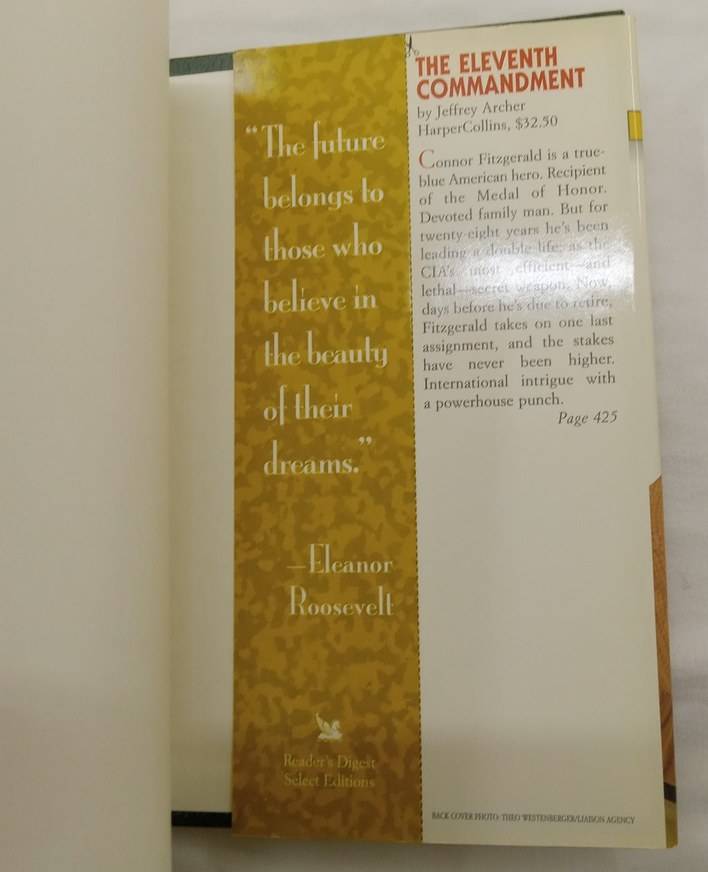 Readers Digest Condensed Books Vol 1 2001 Hardcover w/ Dust Jacket - Near Mint