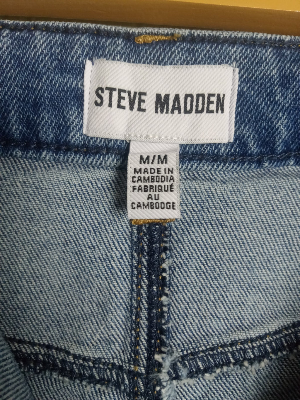 Steve Madden Jean Shorts NWT Men’s Denim Casual Summer Cutoff Shorts