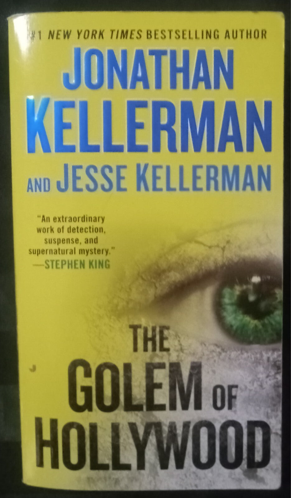 The Golem of Hollywood by Jonathan & Jesse Kellerman – Thriller PB VG+