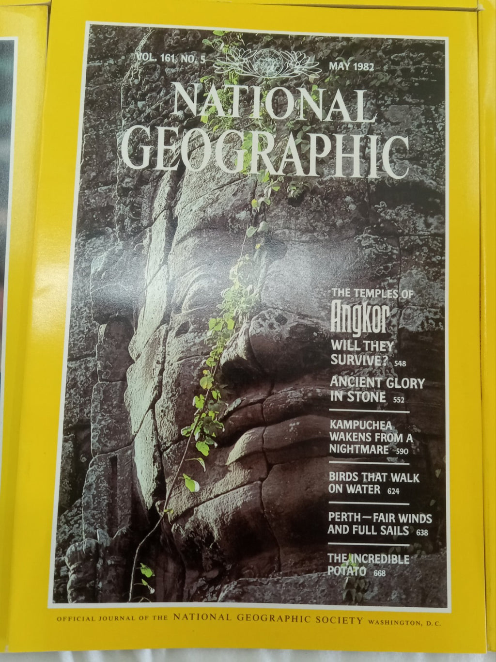 National Geographic Jan–June 1982 | VG+ Vintage Set | 6 Issues + Slipcase
