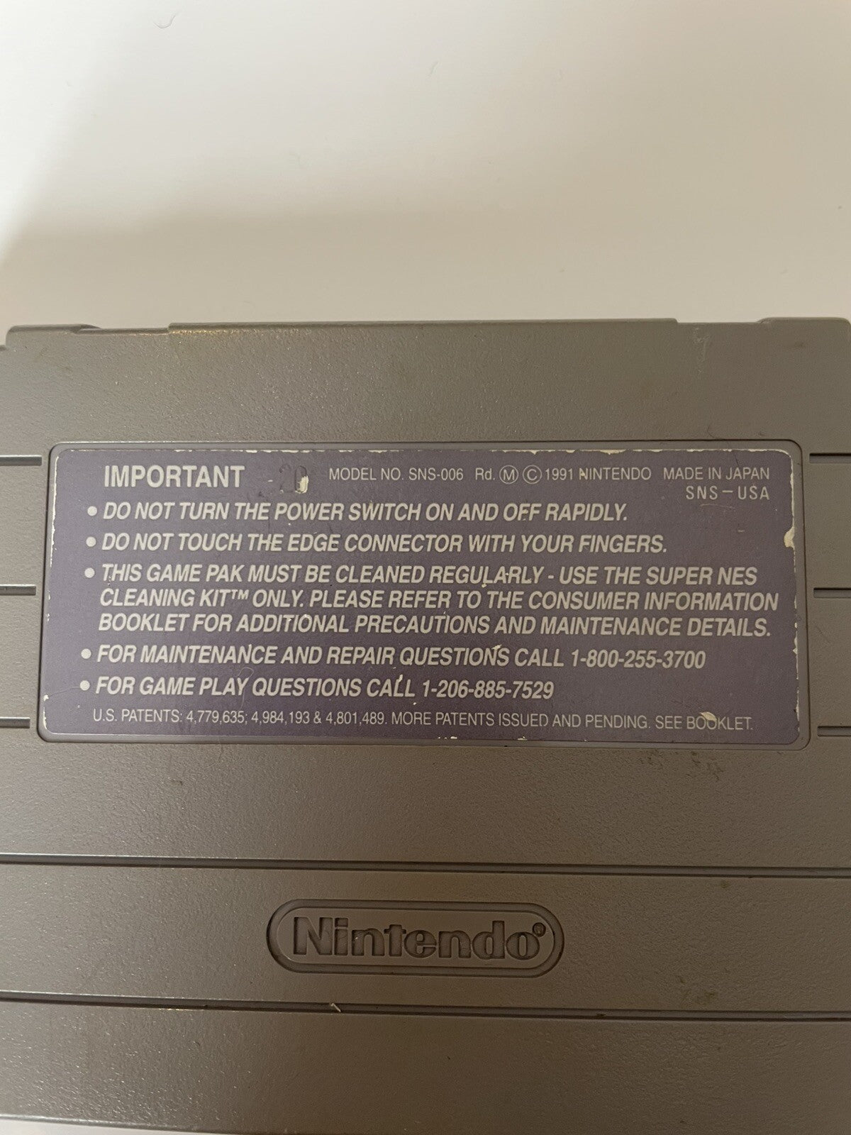 Super Mario World SNES Cartridge (1991) – Authentic Game Cartridge No Box