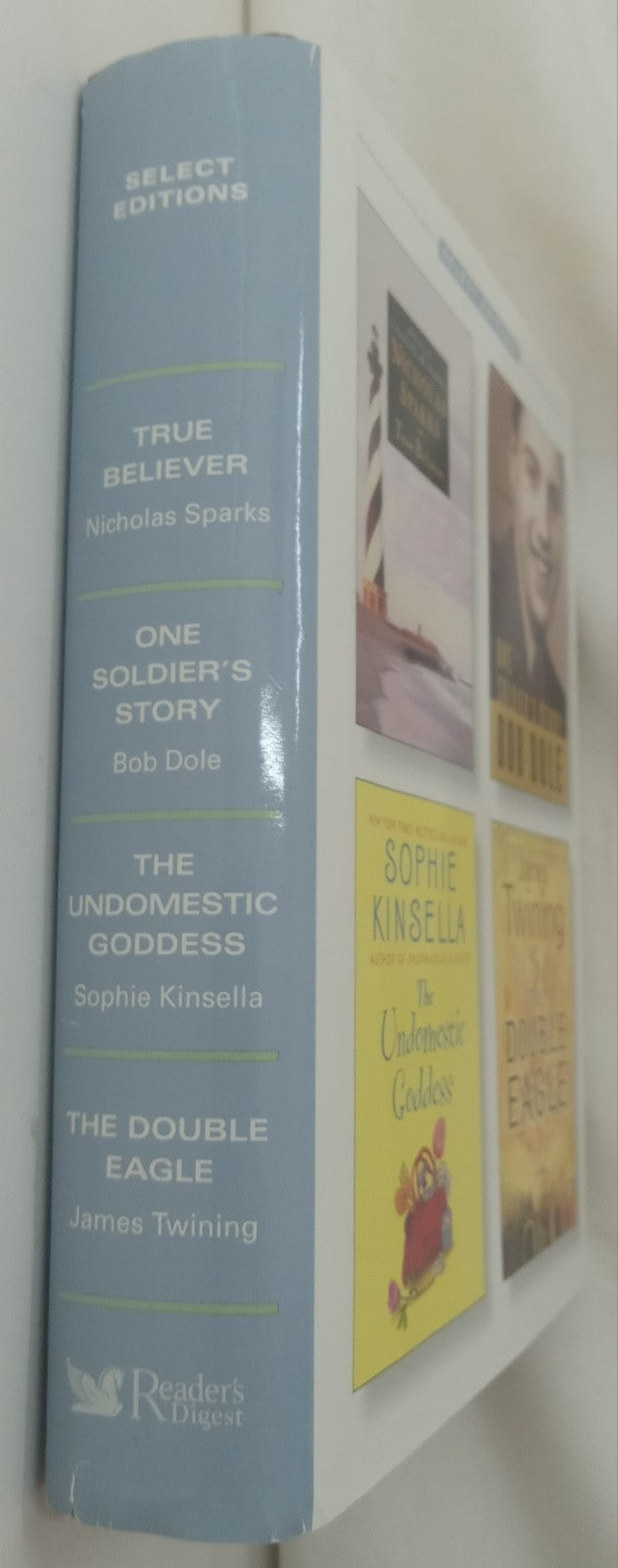 Reader's Digest 4 Novels in 1 HC 1st Ed Leather Bound w/ Dust Jacket