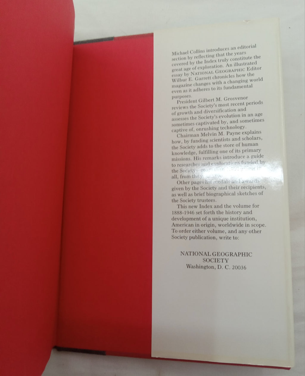 National Geographic Index 1947–1983 Hardcover Reference Guide History Rare