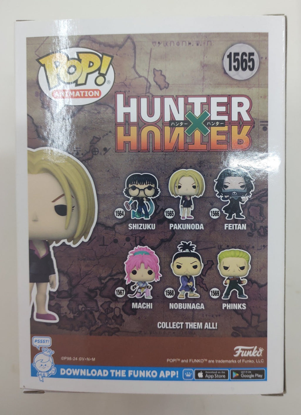 Funko Pop! Hunter x Hunter Pakunoda #1565 Vinyl Figure New