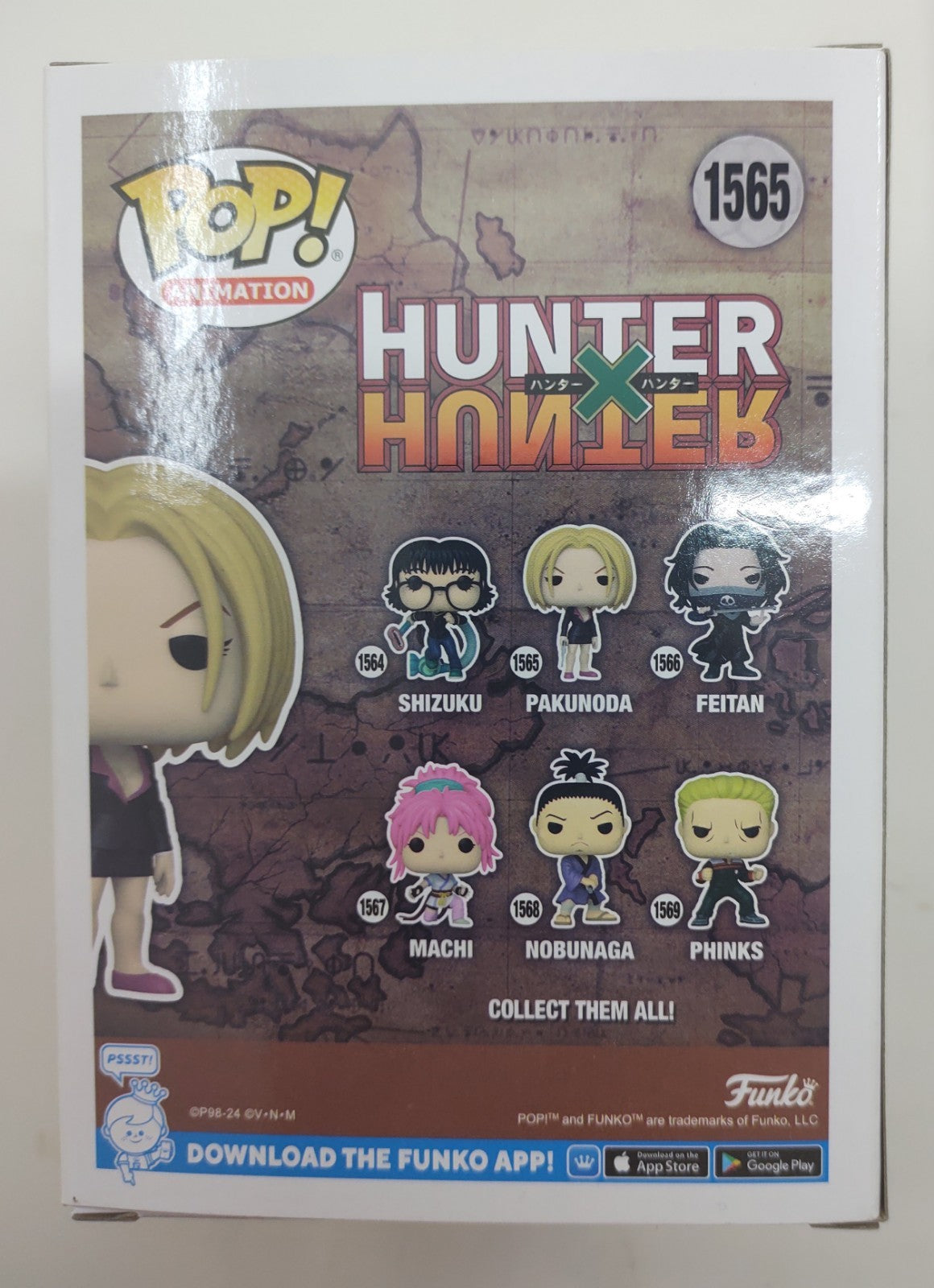 Funko Pop! Hunter x Hunter Pakunoda #1565 Vinyl Figure New