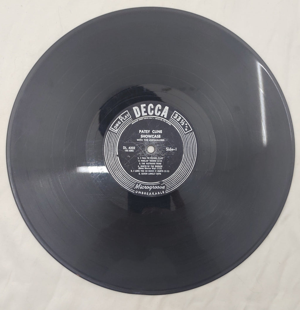 Patsy Cline – Showcase LP Decca DL 4202 Country Classic Vocal Album