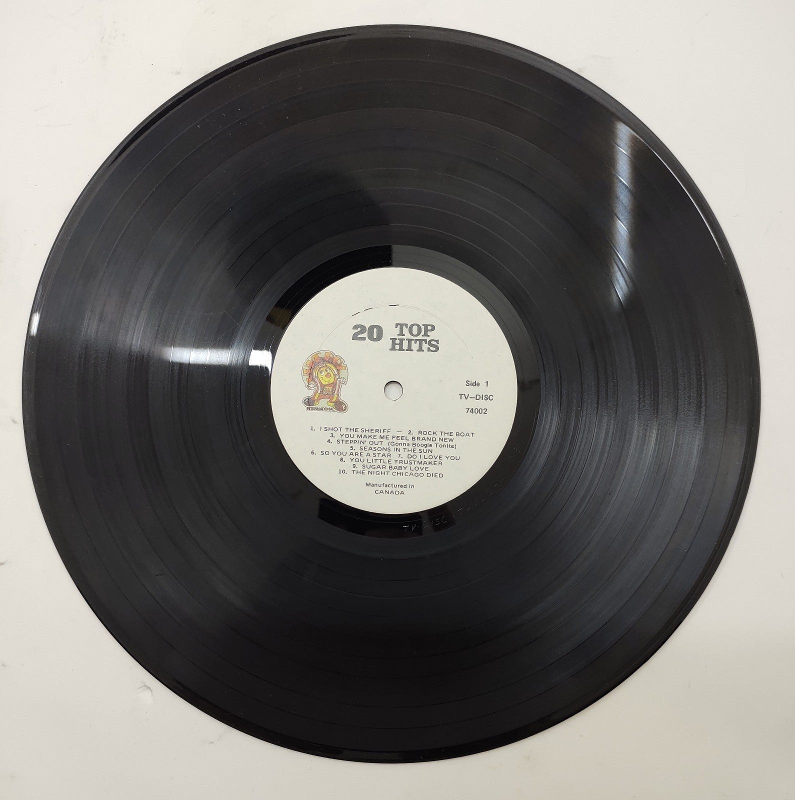 20 Top Hits (1974) Vinyl LP – Original Stars & Hits Pop Rock Oldies