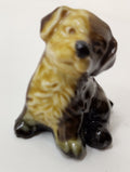 Wade Whimsies Dog Mini Figurine England Vintage Wade Ceramic Animal