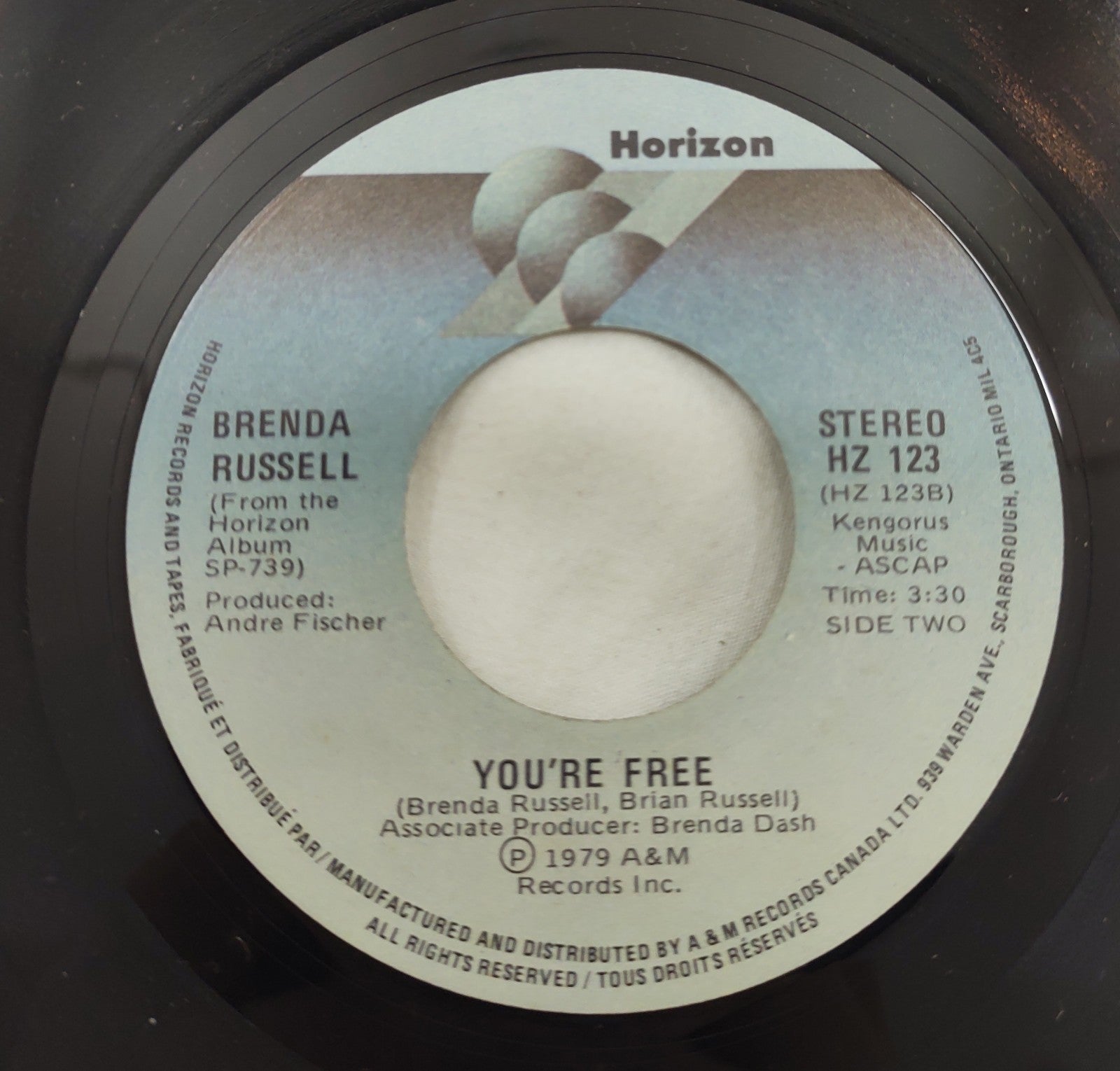 Brenda Russell – So Good, So Right 7” Horizon HZ 123 Canada 1979