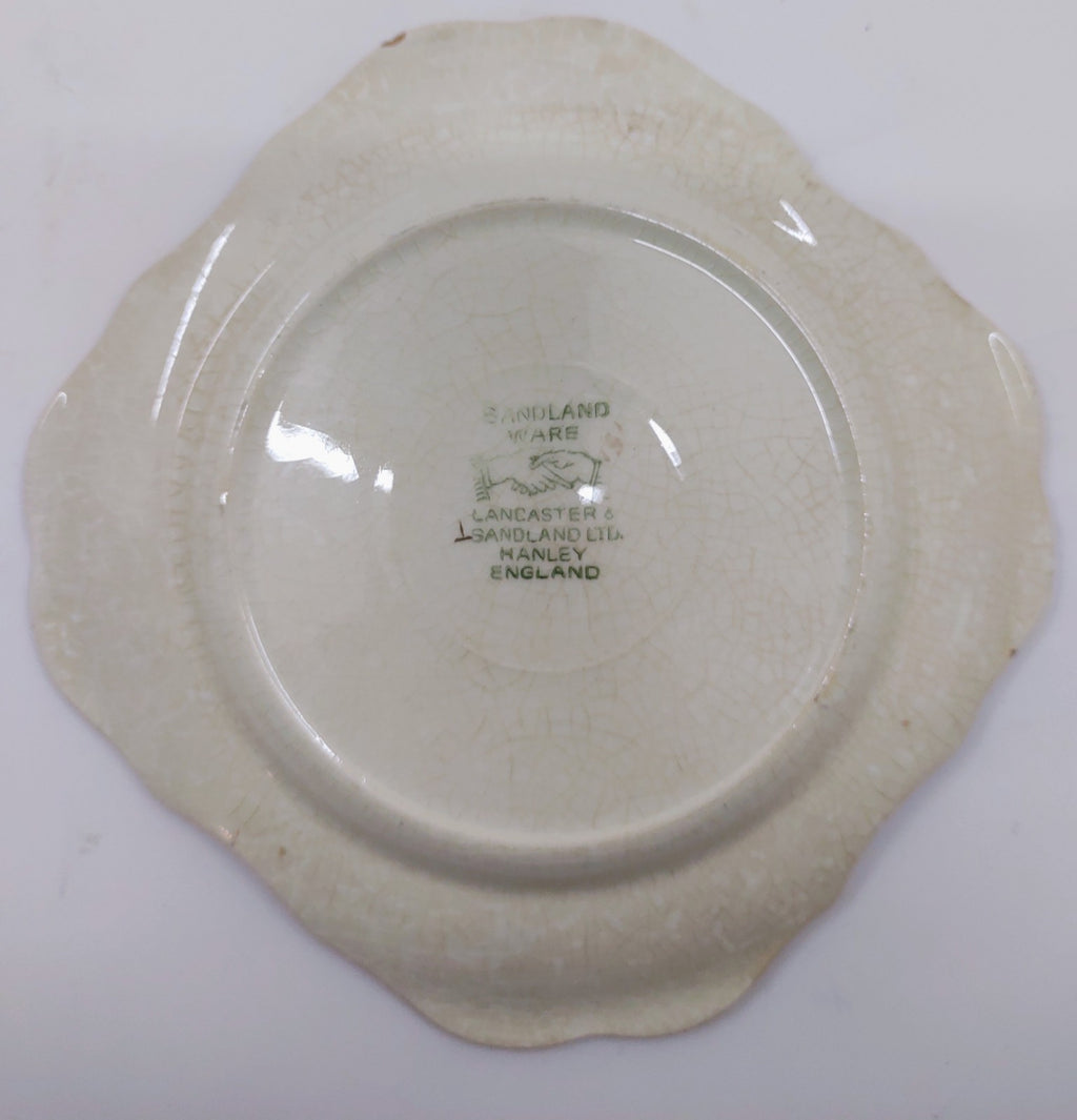 Sandland Ware Micawber Introduces David to London Plate Charles Dickens Vintage