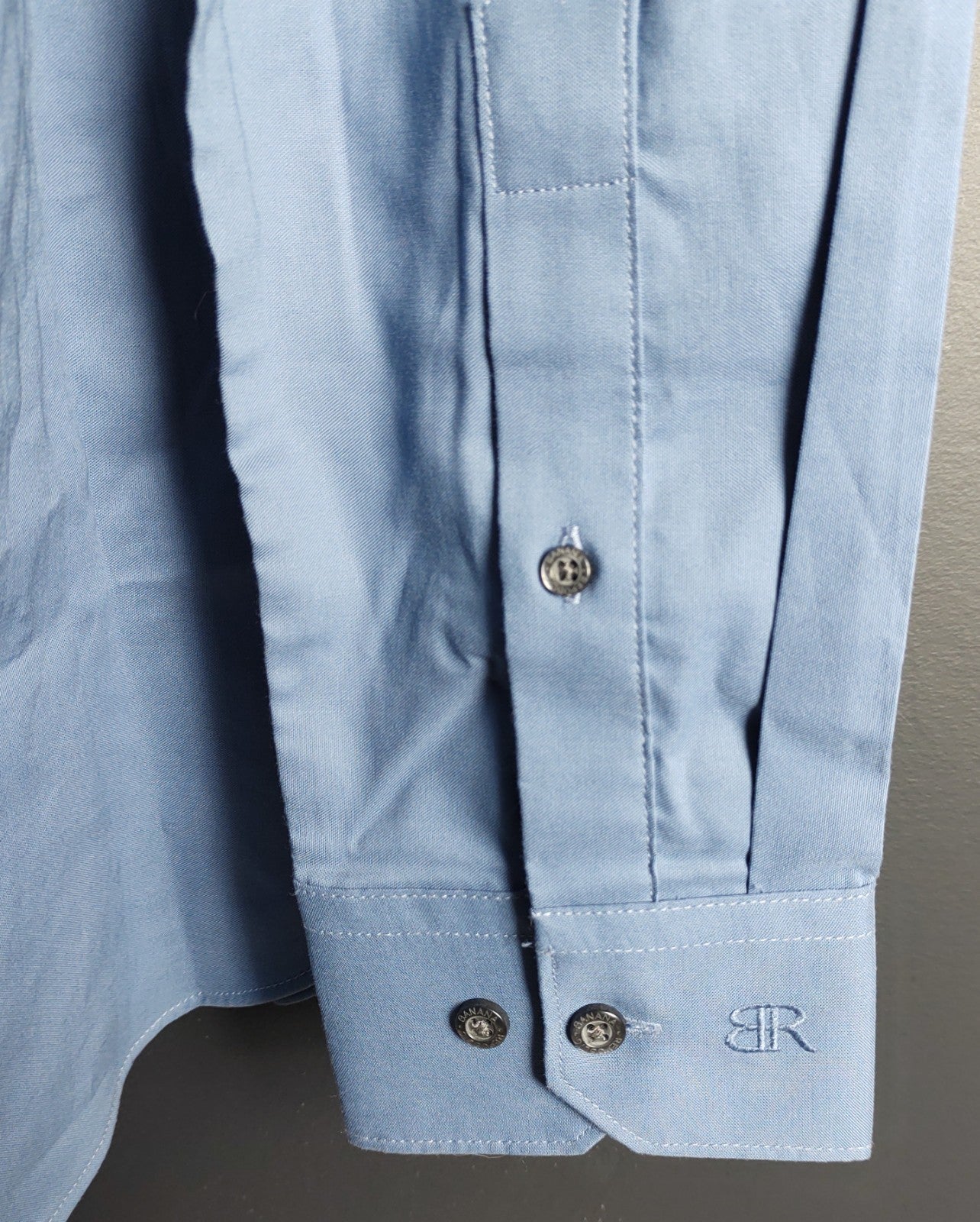 Banana Republic Men’s M Blue Long Sleeve Dress Shirt Slim Fit NWT