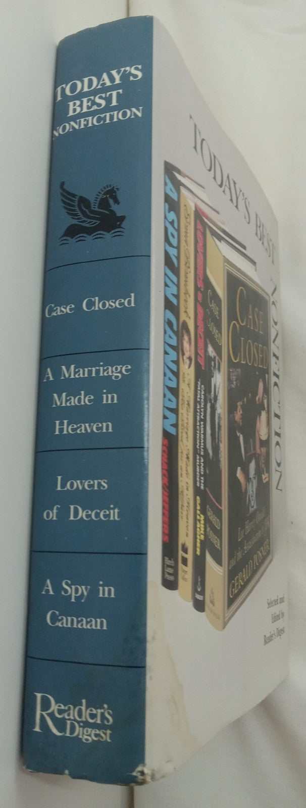 Reader's Digest Today's Best Nonfiction 4 in 1 HC 1st Ed w/ Dust Jacket