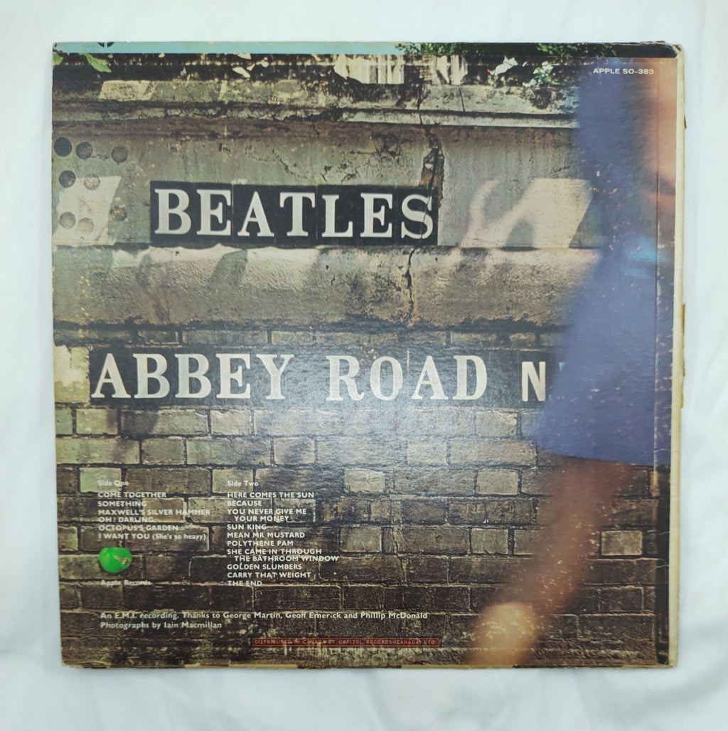 Beatles – Abbey Road LP Canada 1969 Apple SO-383 Early Press No Her Majesty VG