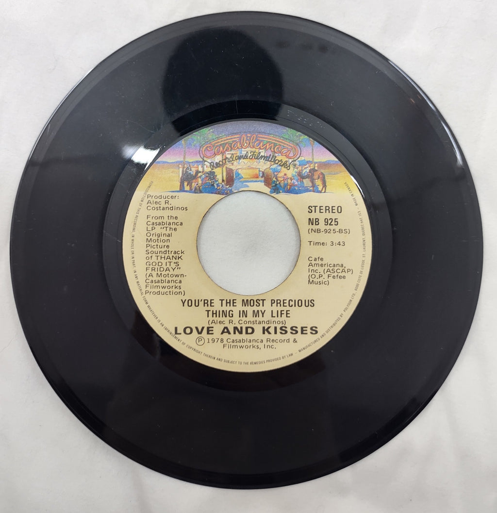 Love and Kisses – You’re the Most Precious Thing 7” Casablanca NB 925