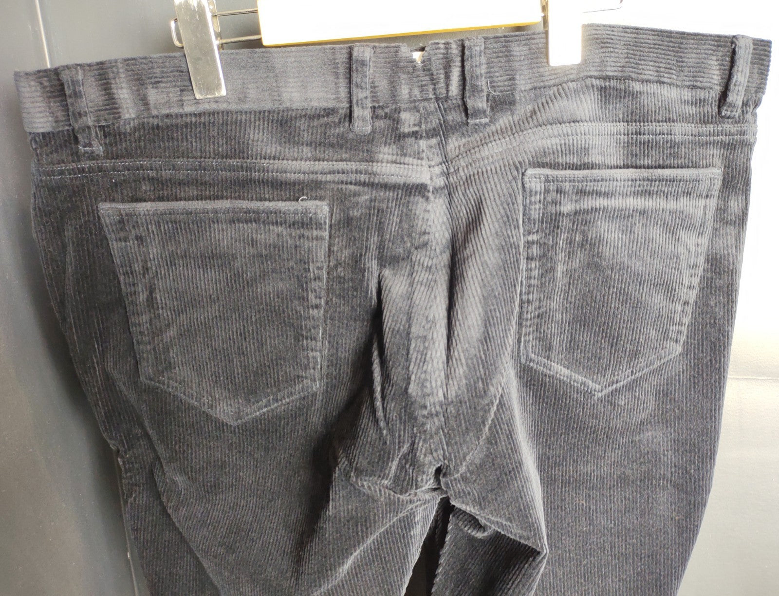 Snover Navy Corduroy Chino Pants Men's Size 44 Soft Thick Durable