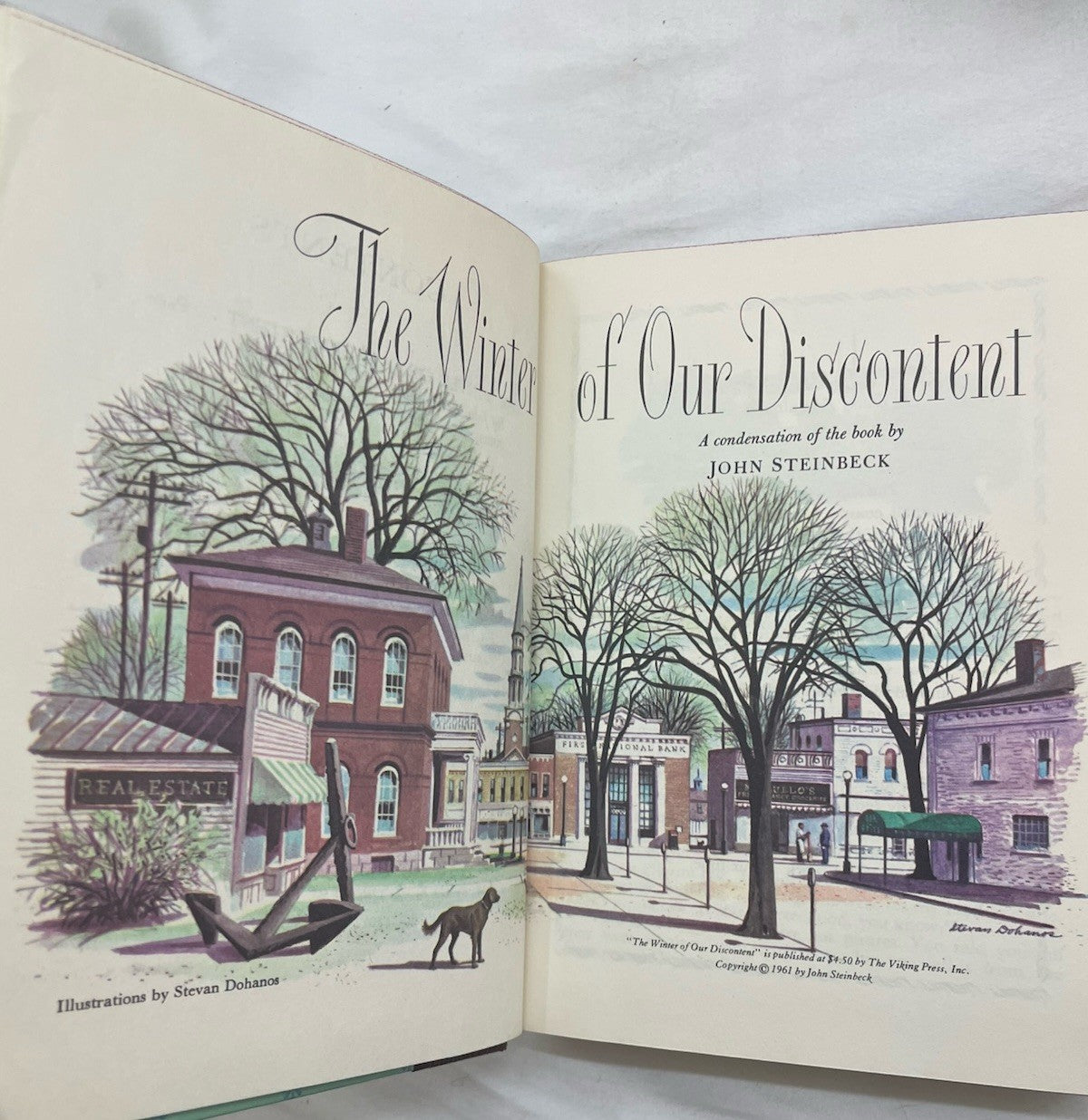 Readers Digest Condensed Books Vol 3 (1961) 1st Ed Slipcover - Rare Collectible