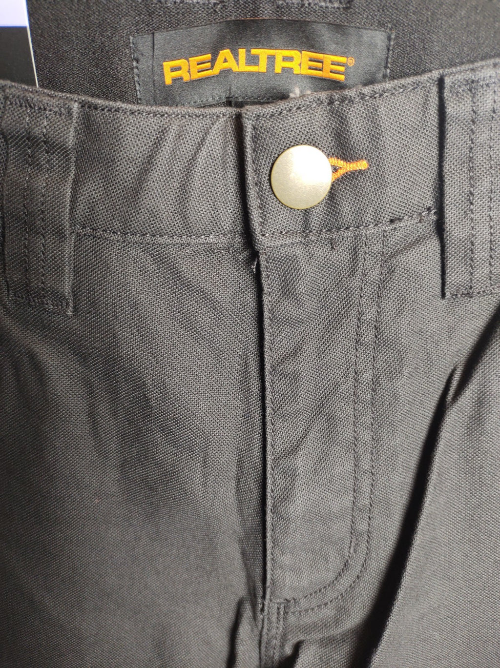 Realtree Pants NWT Men’s 30x30 Dark Grey Canvas Outdoor Hunting Workwear