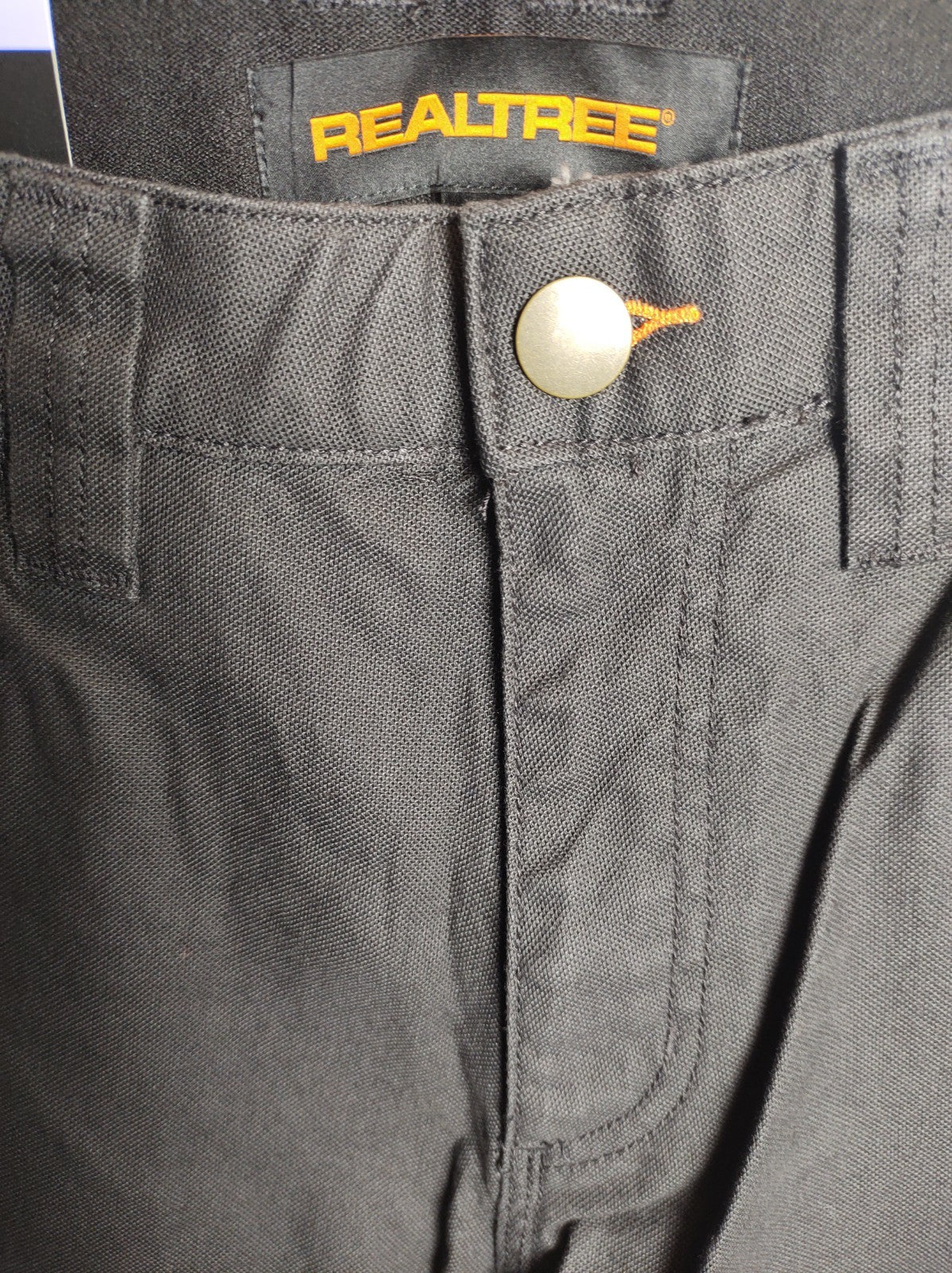 Realtree Pants NWT Men’s 30x30 Dark Grey Canvas Outdoor Hunting Workwear