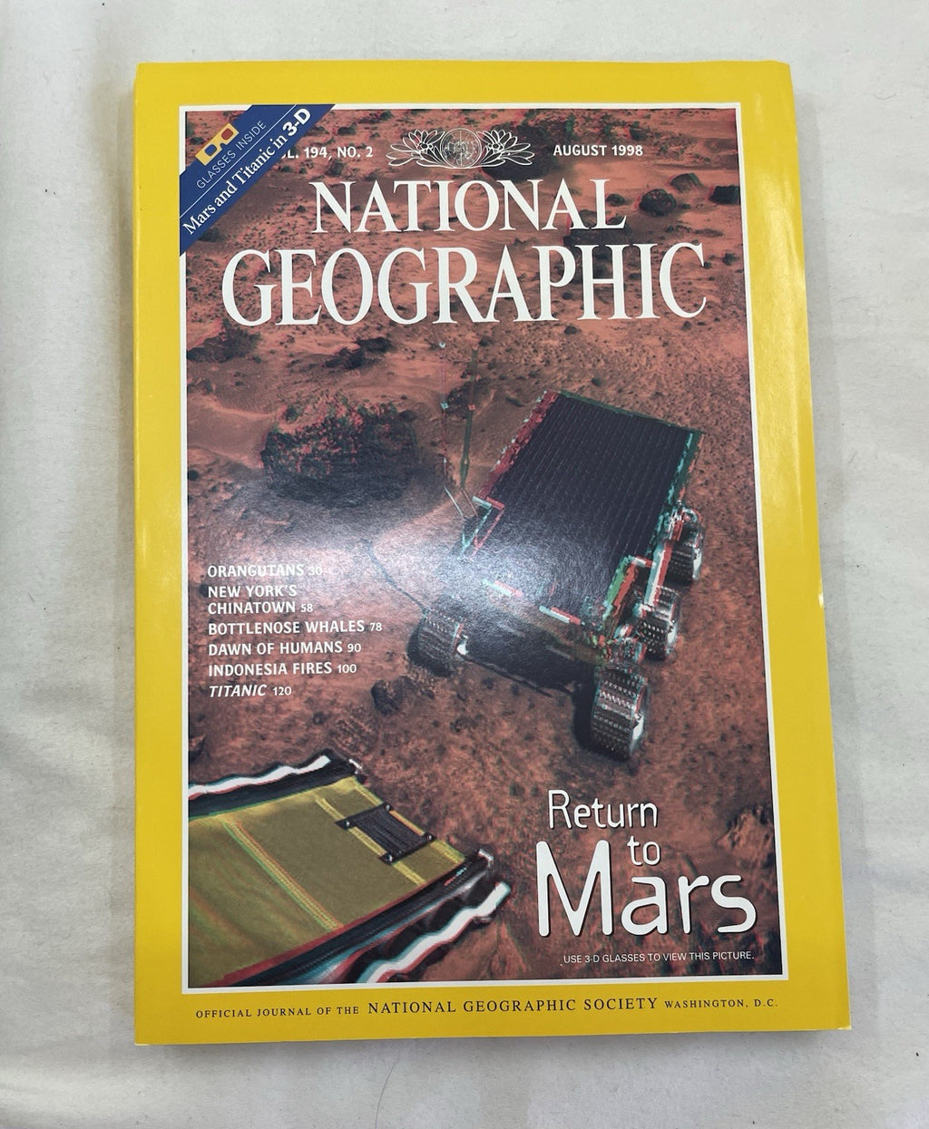 Vintage Nat Geo Jul–Dec 1998 Lot w/ Slipcover | Geography, Science