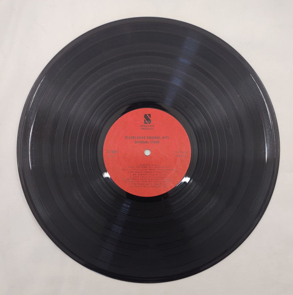 20 Explosive Original Hits - Original Stars LP Syndicate Product TC 200 Stereo