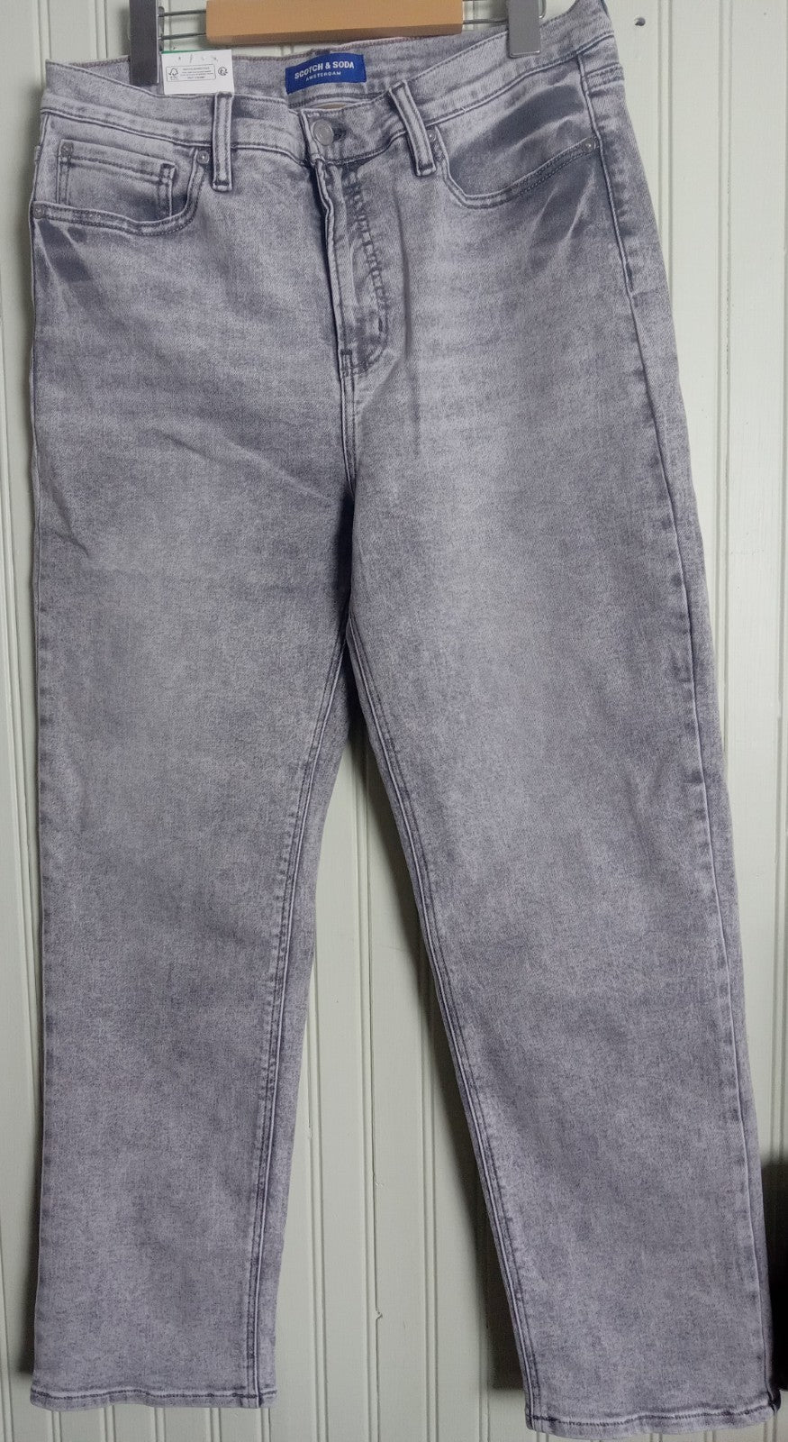 NWT Women’s Scotch & Soda High Rise Slim Jeans Size 12 – Designer Denim
