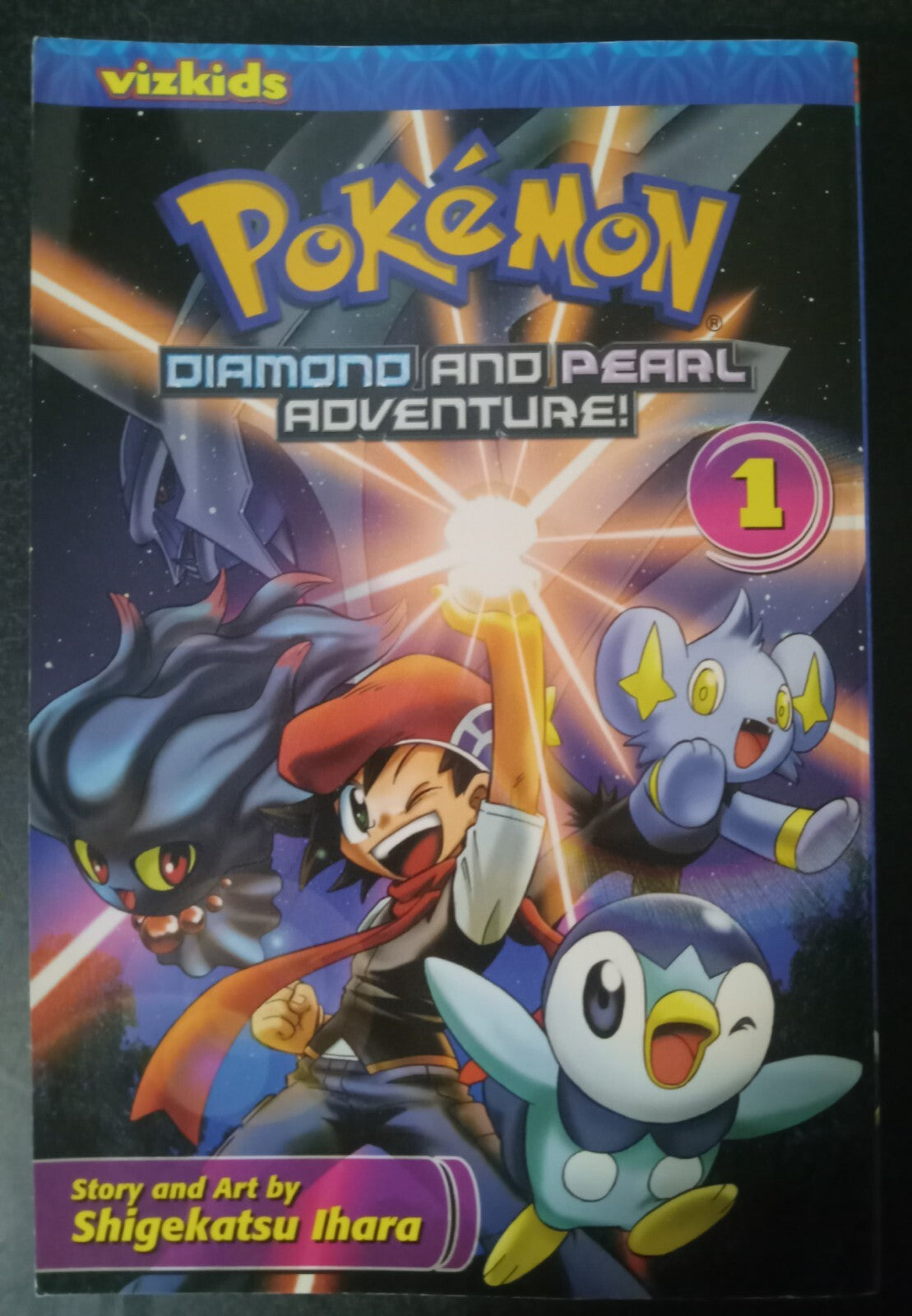 Pokemon Diamond & Pearl Adventure Vol 1 by Shigekatsu Ihara – Viz 2008 PB VG+