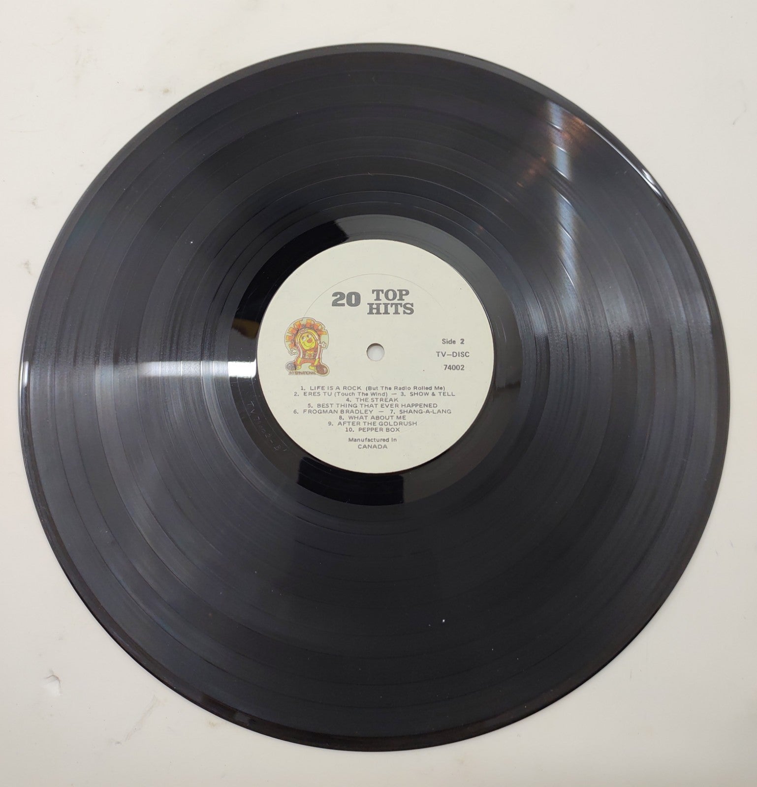 20 Top Hits (1974) Vinyl LP – Original Stars & Hits Pop Rock Oldies