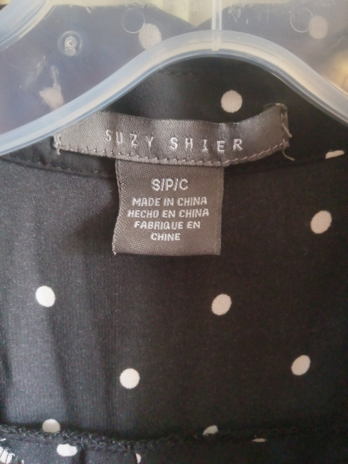 Suzy Shier Floral Button Up Work Blouse Casual Women’s Office Shirt Size S