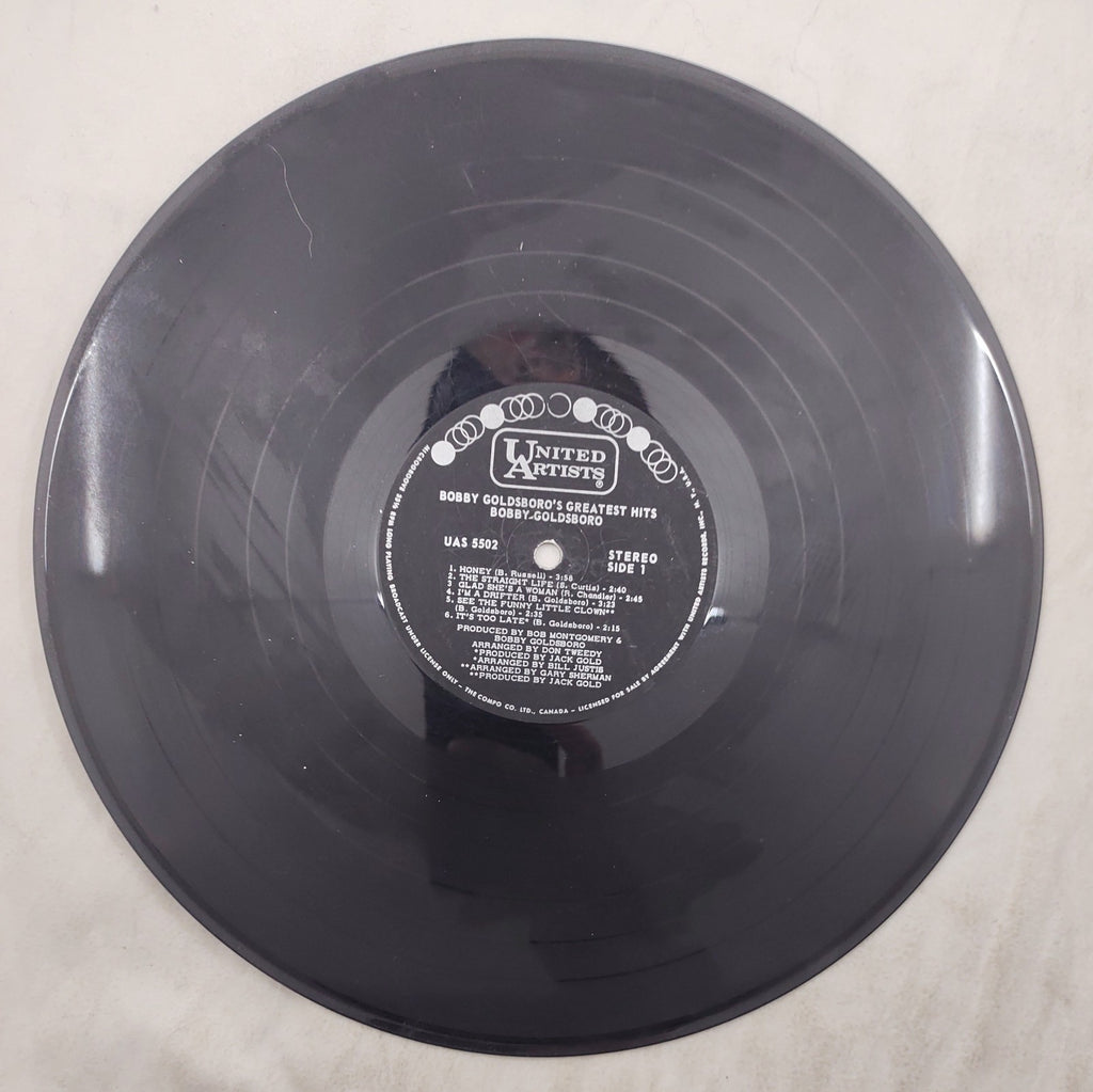 Bobby Goldsboro – Greatest Hits LP United Artists Canada