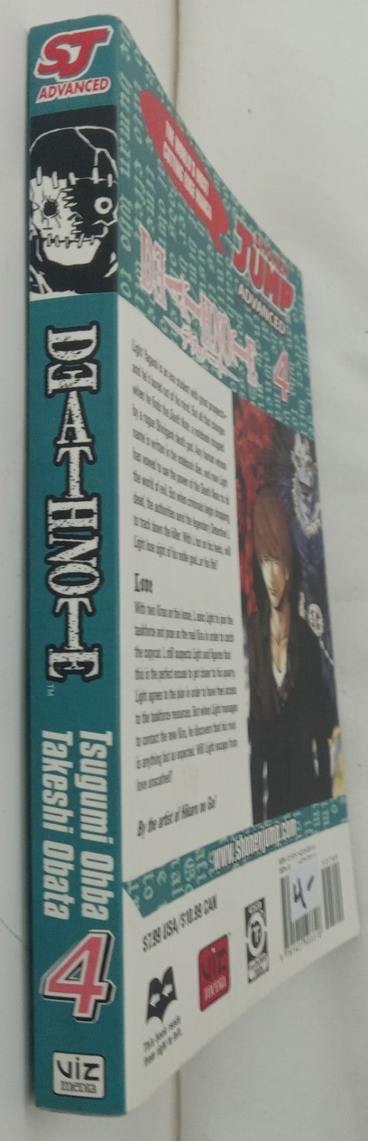 Death Note Manga Set Volumes 1-4 English | Tsugumi Ohba Viz Media Graphic Novel