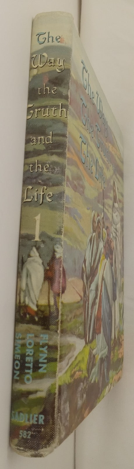 The Way The Truth And The Life 1953 Bible Stories Vintage Faith Book HC DJ
