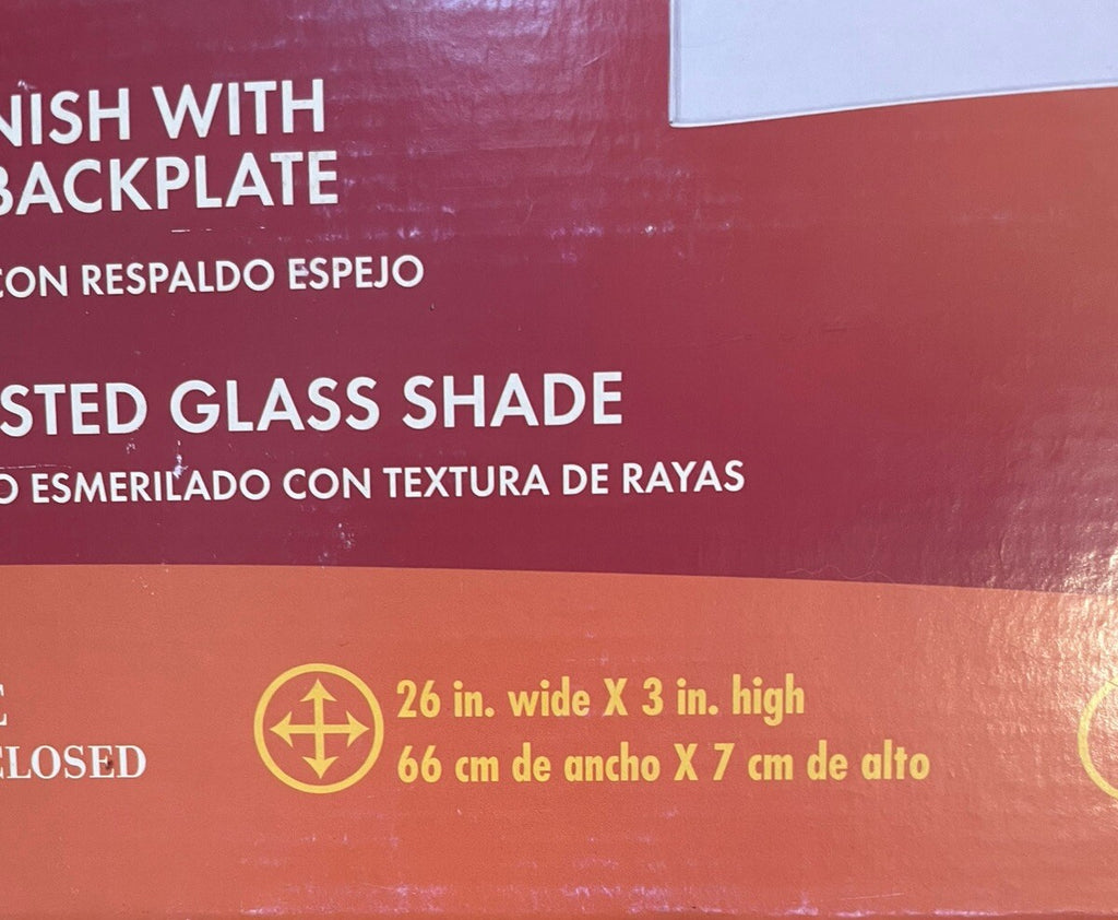 Portfolio Haylo 4-Light Vanity Fixture – Chrome Finish, Sealed Elegant Lighting