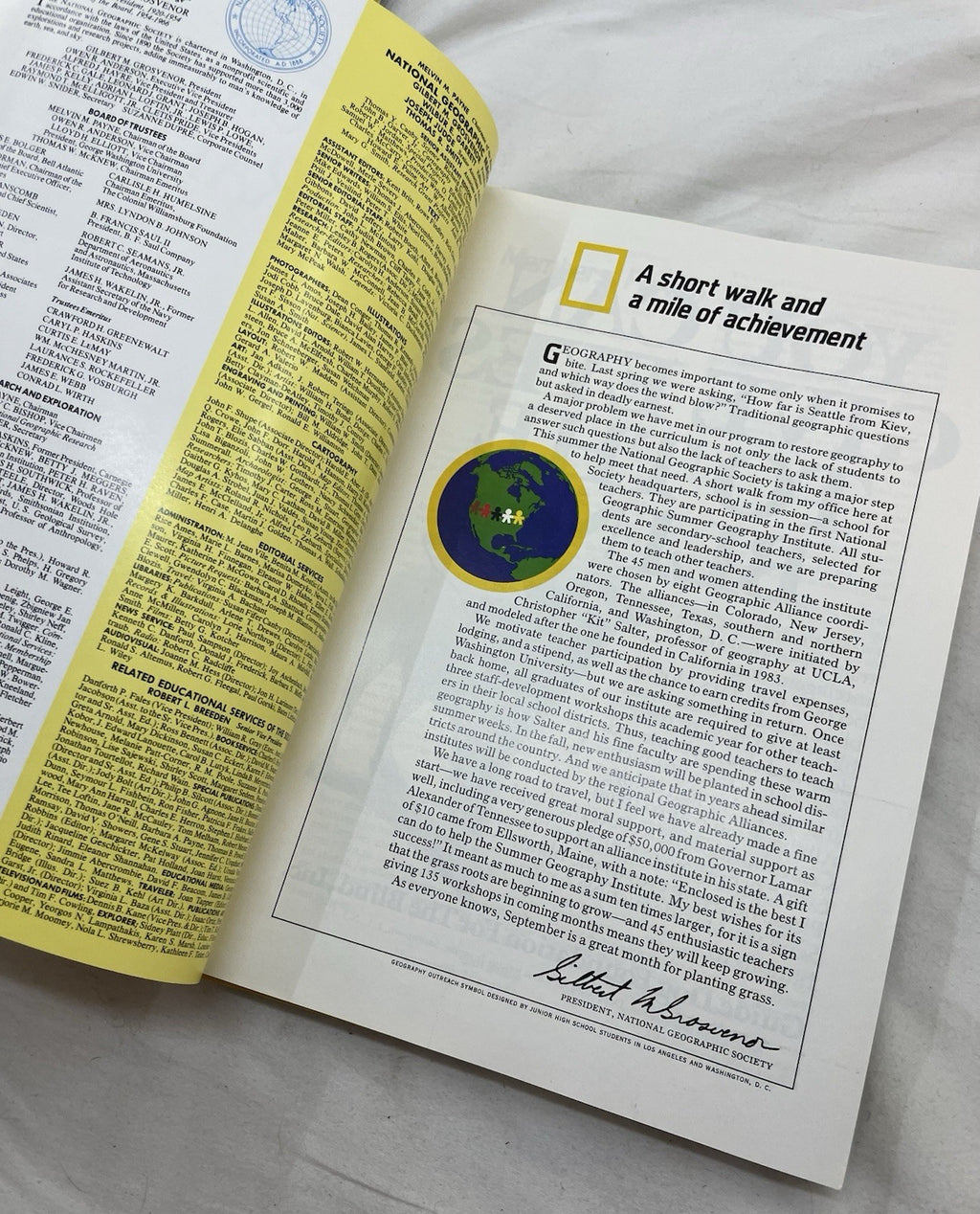 Vintage Nat Geo Lot Jul–Dec 1986 w/ Slipcover | Travel, Discovery Set