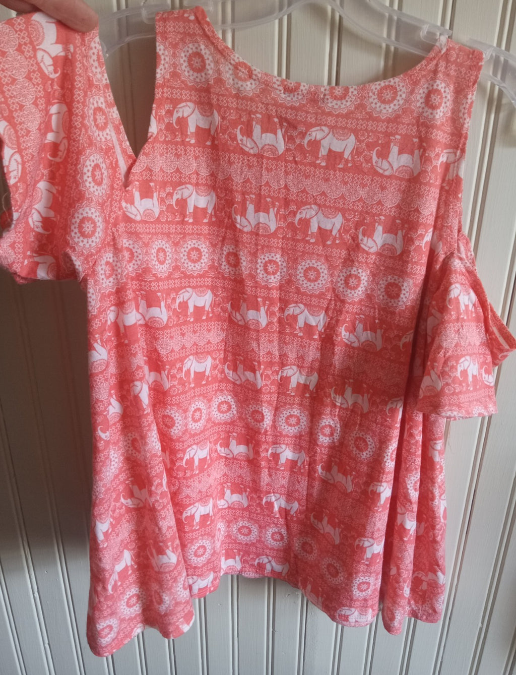 Rue21 Elephant Graphic Tank Top Sleeveless Boho Festival Casual Women’s Size L