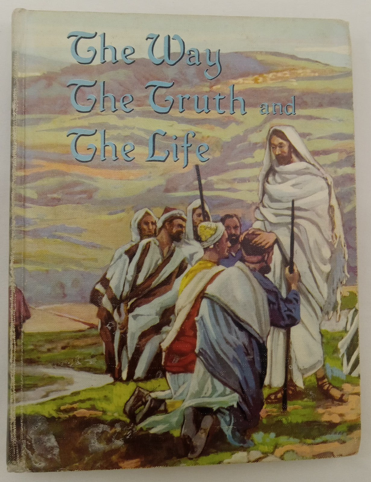 The Way The Truth And The Life 1953 Bible Stories Vintage Faith Book HC DJ