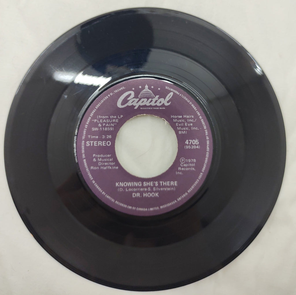 Dr. Hook When You're In Love With A Beautiful Woman Vinyl 4705 (95396) SW-11859