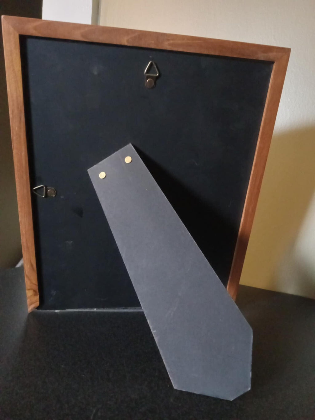 Hand Holding Mug Framed Art Print Small Tabletop Decorative Wall Decor