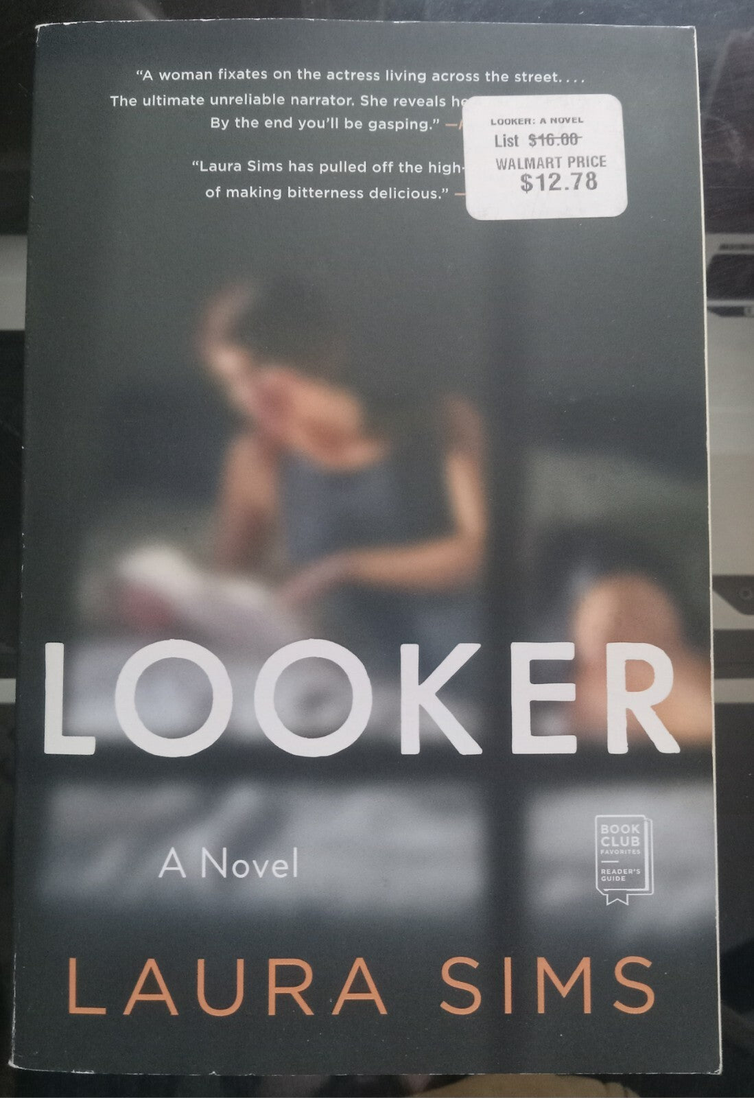 Looker: A Novel by Laura Sims – Literary Fiction Psychological Thriller PB