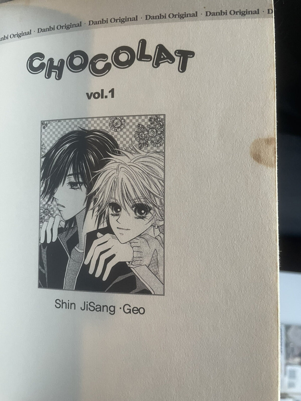 Chocolat Manhwa Complete Set Vol 1–8 by Shin Ji‑Sang – Korean Manga Box Set Rare