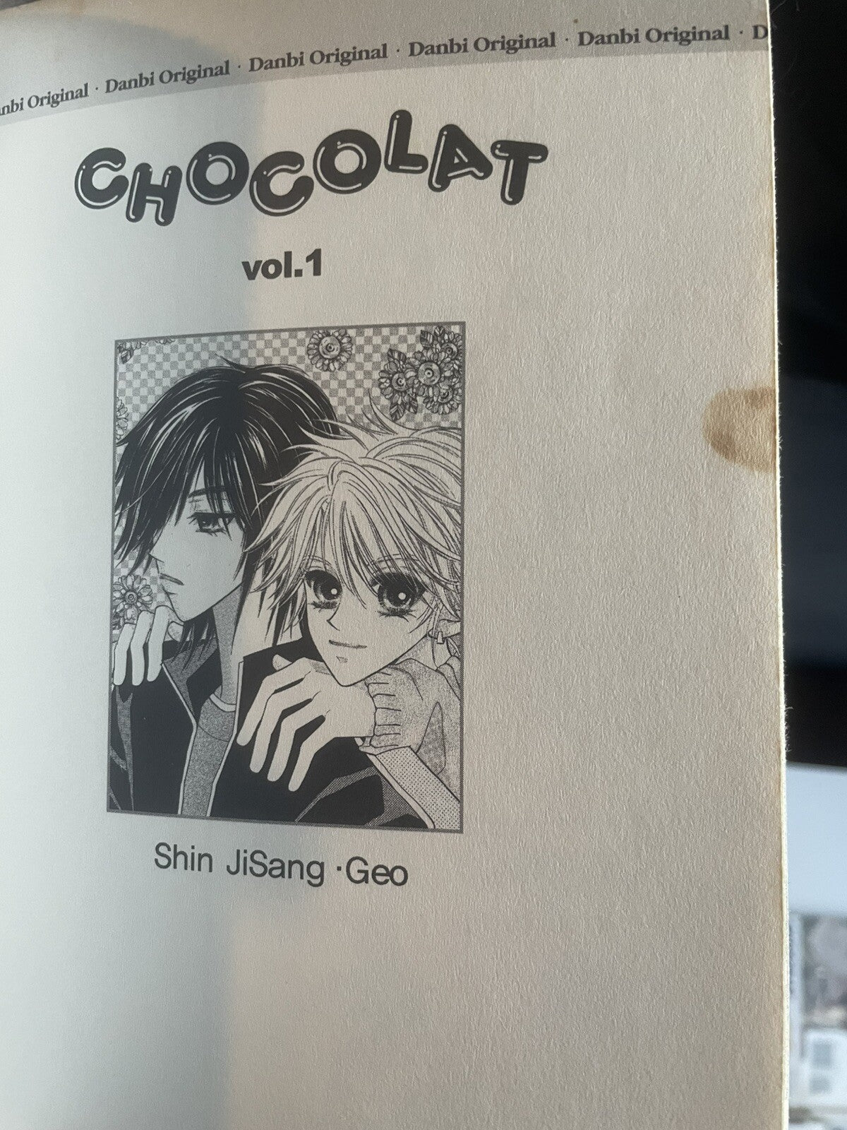 Chocolat Manhwa Complete Set Vol 1–8 by Shin Ji‑Sang – Korean Manga Box Set Rare