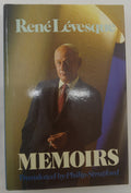 Memoirs of René Lévesque – VG+ Quebec Political Memoir Hardcover Book