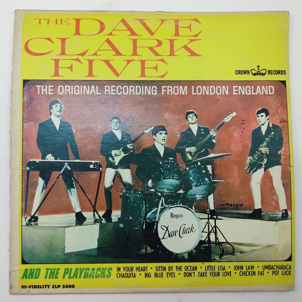 The Dave Clark Five & The Playbacks - 1964 Crown Records LP, CLP 5400