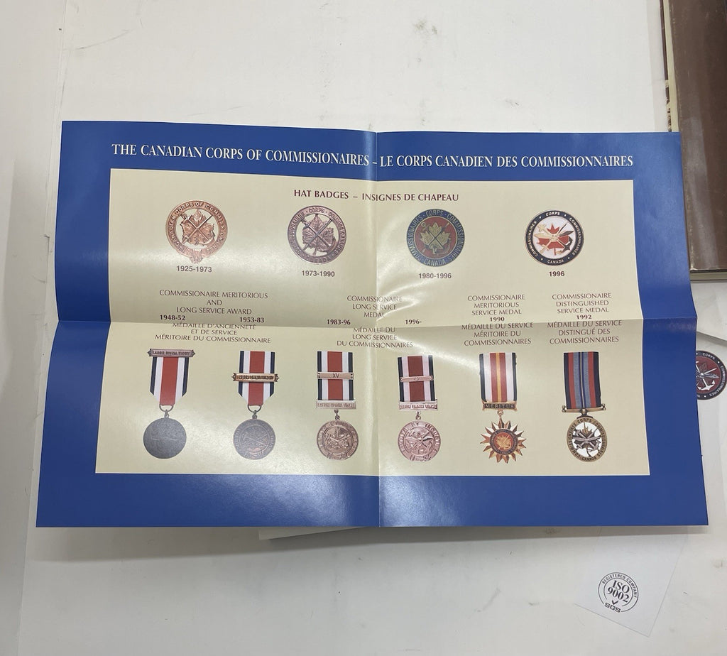 The Commissionaires History 1925–1998 PB Canada Military Memoir RARE Vtg
