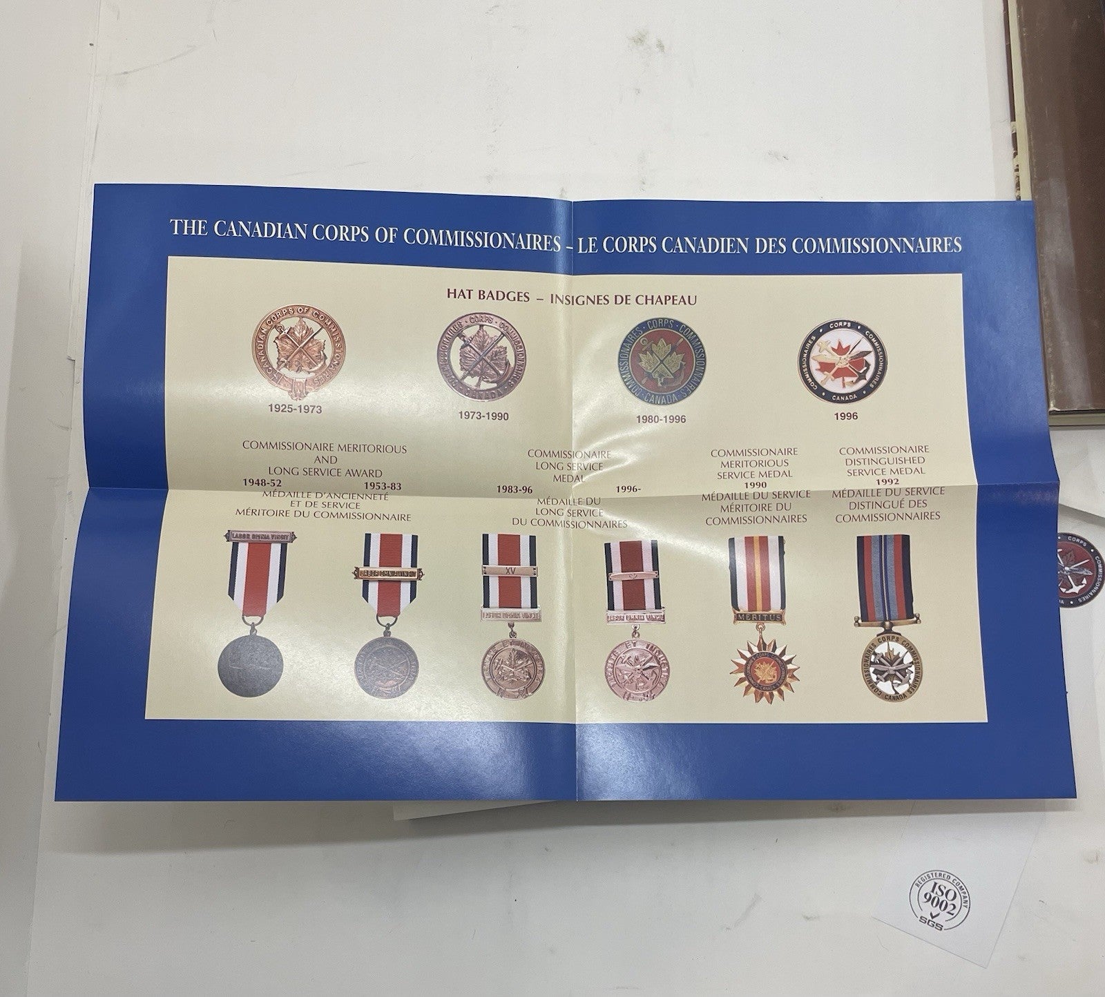 The Commissionaires History 1925–1998 PB Canada Military Memoir RARE Vtg