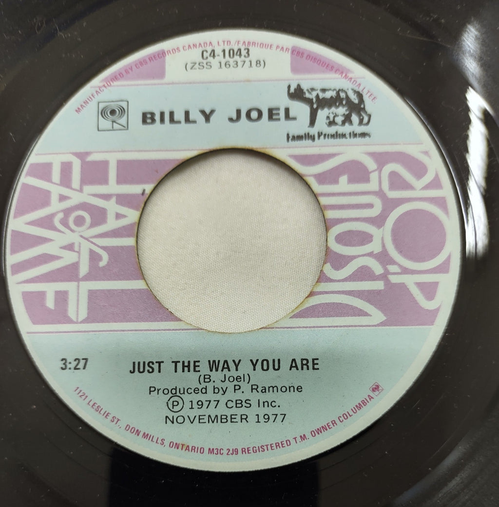 Billy Joel – Just The Way You Are 7” Columbia C4-1043 Canada 1977