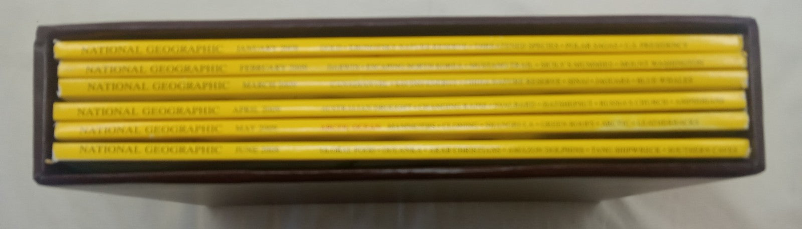 Nat Geo Magazines With Slipcover Jan To June 2009