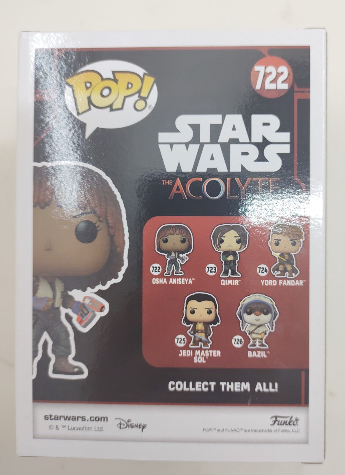 Funko Pop! Star Wars The Acolyte Osha Aniseya #722 Vinyl Figure